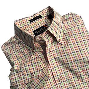 F A MacCluer Men's Medium‎ Multi Color Plaid